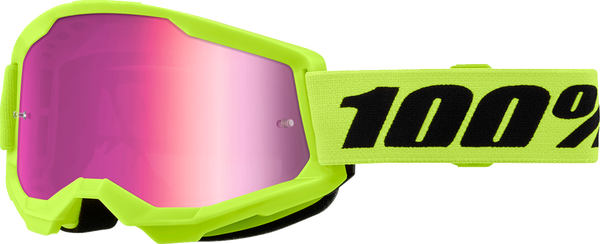 Okuliare 100 PERCENT Strata 2 Neon žlté ružové zrkadlové sklíčko Okuliare 100 PERCENT Strata 2 Neon žlté ružové zrkadlové sklíčko