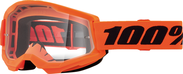 Okuliare 100 PERCENT Strata 2 Junior Orange číre sklíčko