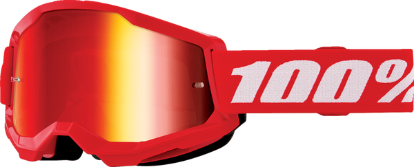 Okuliare 100 PERCENT Strata 2 Junior Red červené zrkadlové sklíčko Okuliare 100 PERCENT Strata 2 Junior Red červené zrkadlové sklíčko