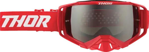 Okuliare THOR Activate Flite červené so zrkadlovým sklíčkom