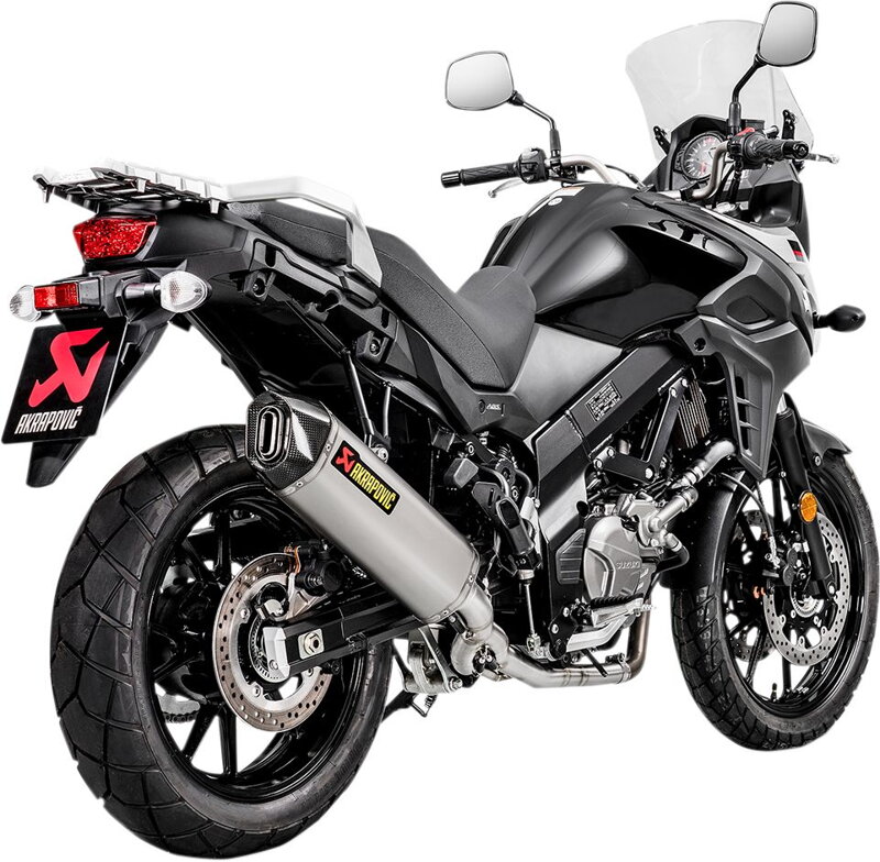 Výfuk so zvodmi AKRAPOVIČ Racing Line pre SUZUKI DL 650 V-STROM, S-S6R9-WT