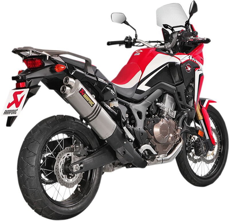 Výfuk AKRAPOVIČ Slip-On pre HONDA CRF 1000 L AFRICA TWIN, S-H10SO16-WT