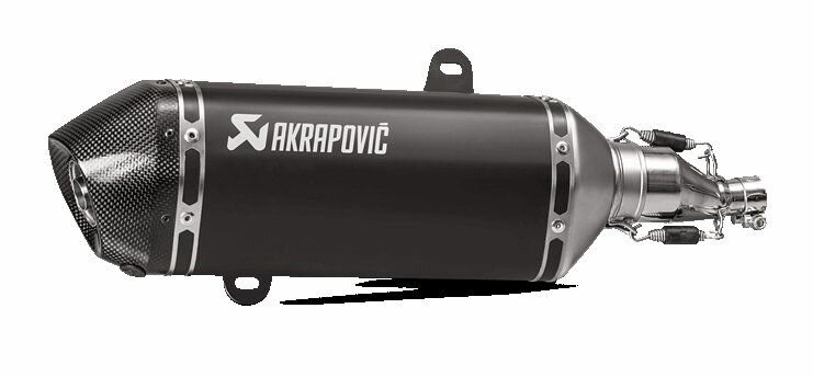 Výfuk AKRAPOVIČ Slip-On pre VESPA GTS 125, S-VE125SO1-HZBL Výfuk AKRAPOVIČ Slip-On pre VESPA GTS 125, S-VE125SO1-HZBL