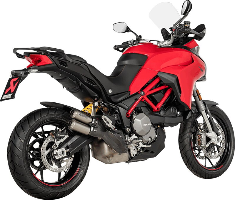 Výfuk AKRAPOVIČ Slip-On pre DUCATI MULTISTRADA 950, S-D9SO18-HIFFT