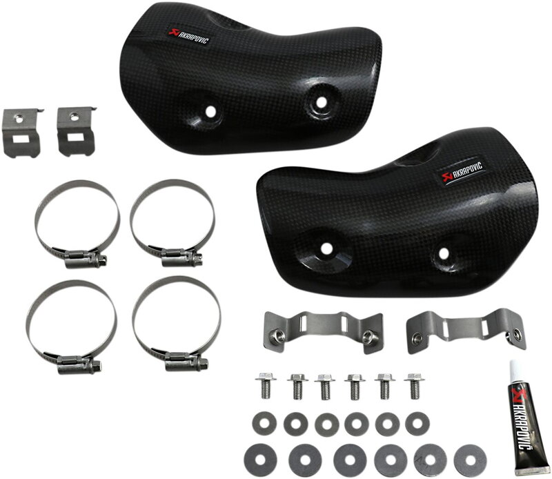 Tepelný štít AKRAPOVIČ pre KAWASAKI Z 1000, Z 1000 SX, P-HSK10R5 Tepelný štít AKRAPOVIČ pre KAWASAKI Z 1000, Z 1000 SX, P-HSK10R5