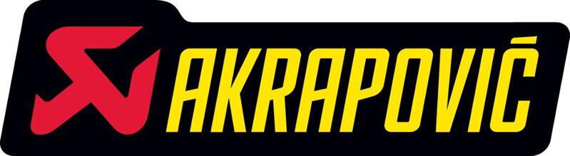 Nálepka AKRAPOVIČ 120 x 34,5 mm, P-HST6AL
