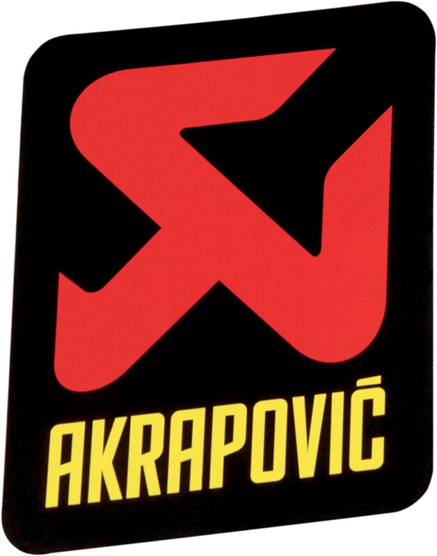 Nálepka AKRAPOVIČ 95 mm, P-VST1AL