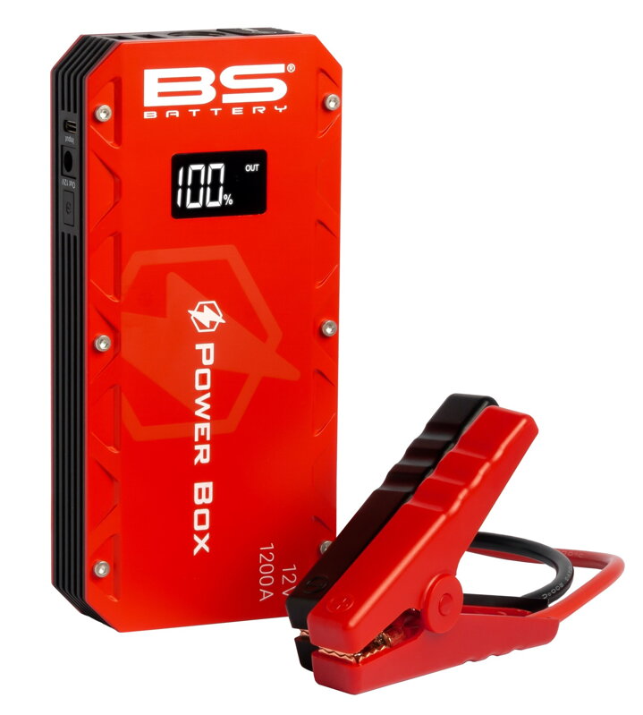 Záložný štartovací zdroj BS-BATTERY Power Box 12V 1200A Záložný štartovací zdroj BS-BATTERY Power Box 12V 1200A