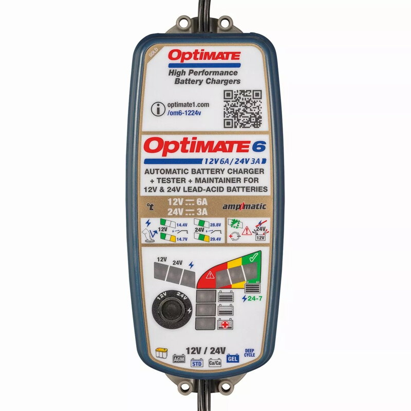 Profi nabíjačka OPTIMATE 6 12V / 24V Profi nabíjačka OPTIMATE 6 12V / 24V