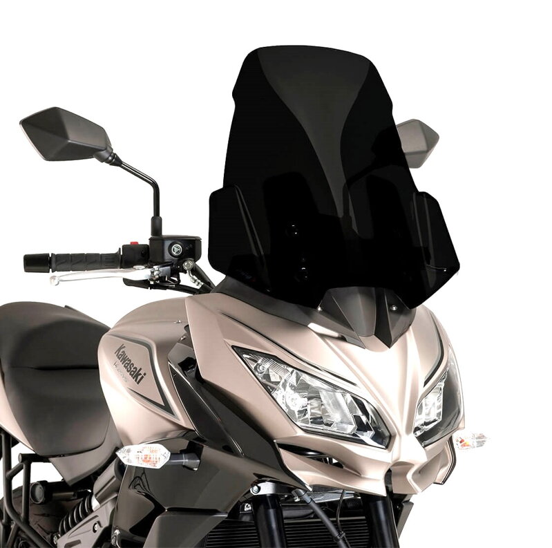 Plexi PUIG pre Kawasaki Versys 650/1000 čierne