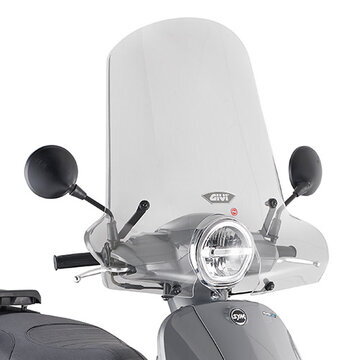 Plexi GIVI pre SYM FIDDLE 125 EURO 5 20 7062A Plexi GIVI pre SYM FIDDLE 125 EURO 5 20 7062A
