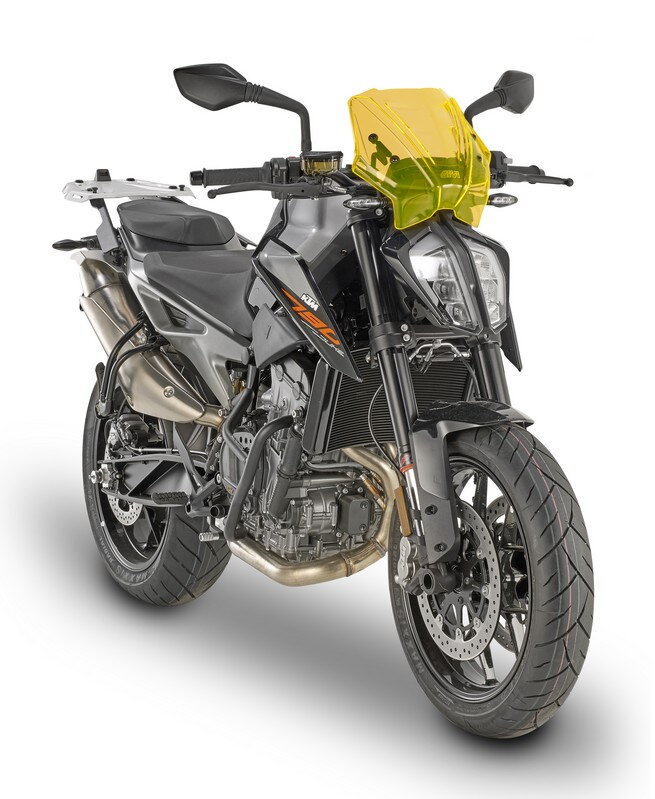 Plexi GIVI A7708OR pre ORANGE KTM