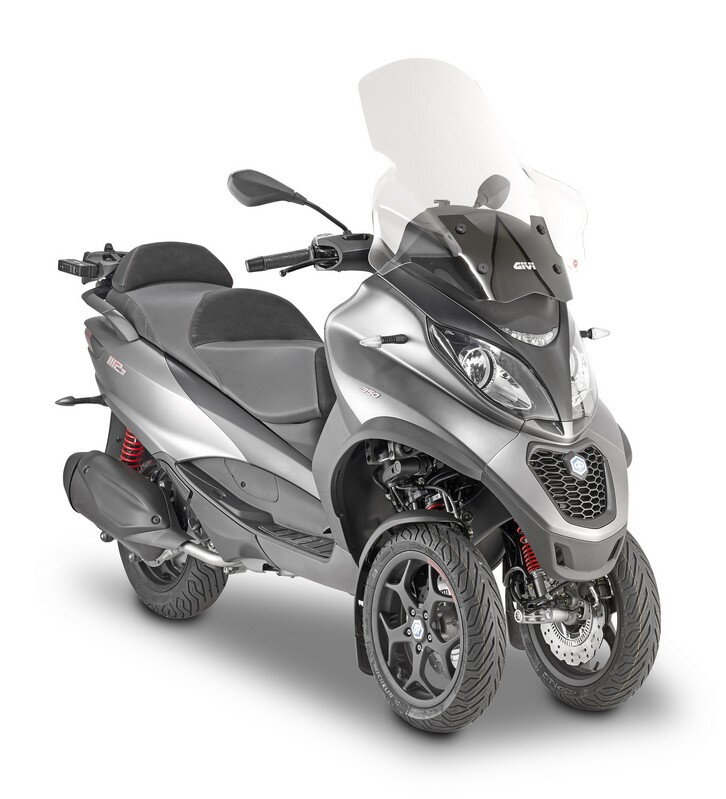 Plexi GIVI D5613ST pre PIAGGIO 350500 MP3