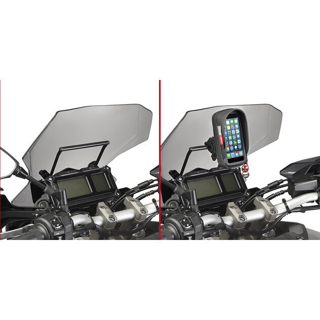 Konzola na upevnenie držiakov GIVI pre YAMAHA MT 09 TRACER (15-17) FB2122 Konzola na upevnenie držiakov GIVI pre YAMAHA MT 09 TRACER (15-17) FB2122
