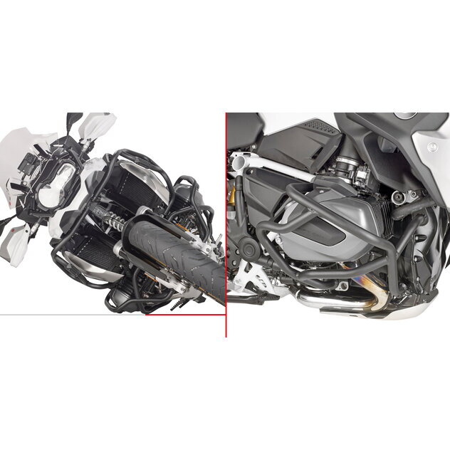 Padací rám GIVI pre BMW R 1250 GS/R/RS (19-23) TN5128 Padací rám GIVI pre BMW R 1250 GS/R/RS (19-23) TN5128