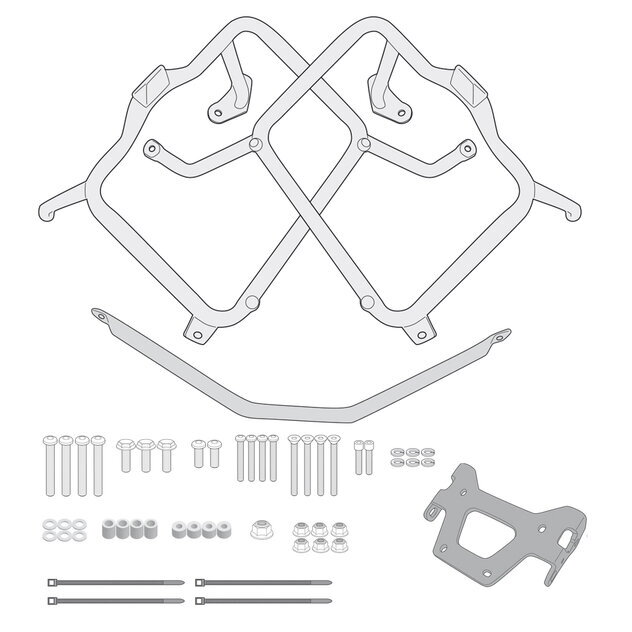Držiak bočných kufrov GIVI pre ROYAL ENFIELD HIMALAYAN (21-23) PL9054