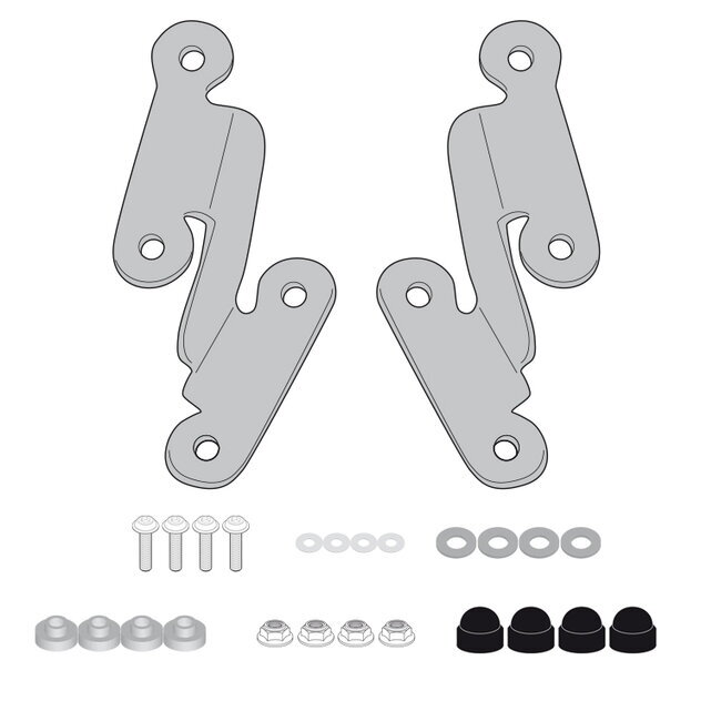 Montážna sada na plexi GIVI 1173S YAMAHA MT-07 (21-23) A2157A Montážna sada na plexi GIVI 1173S YAMAHA MT-07 (21-23) A2157A