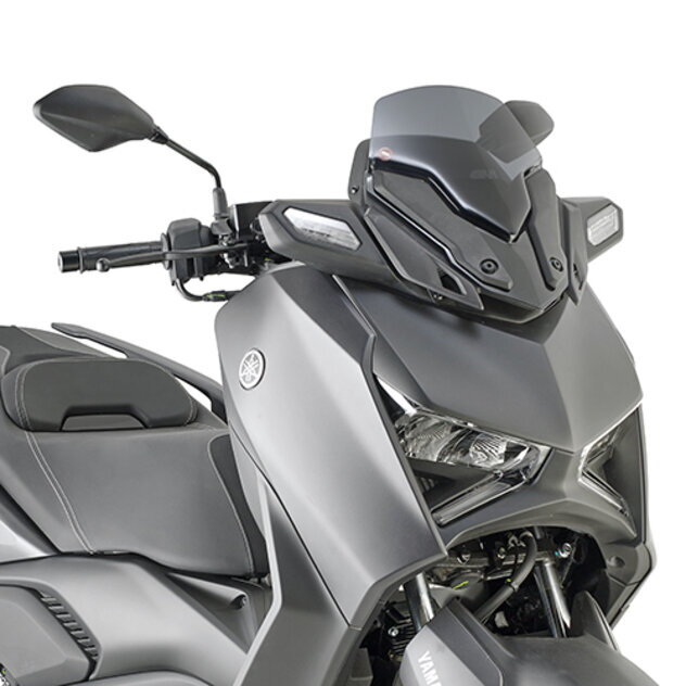 Zatmavené nízke športové plexi GIVI pre YAMAHA X-MAX 125/300 (23) D2167B Zatmavené nízke športové plexi GIVI pre YAMAHA X-MAX 125/300 (23) D2167B