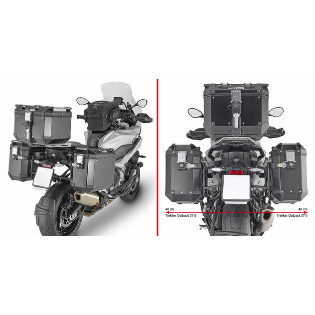 Držiak bočných kufrov GIVI pre BMW S 1000 XR (20-23) PLO5138CAM Držiak bočných kufrov GIVI pre BMW S 1000 XR (20-23) PLO5138CAM