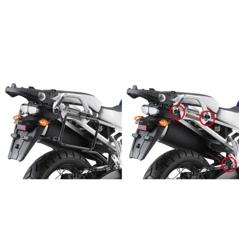 Držiak bočných kufrov GIVI pre RAPID RELEASE SIDE CASE HOLDER PLR2119 Držiak bočných kufrov GIVI pre RAPID RELEASE SIDE CASE HOLDER PLR2119