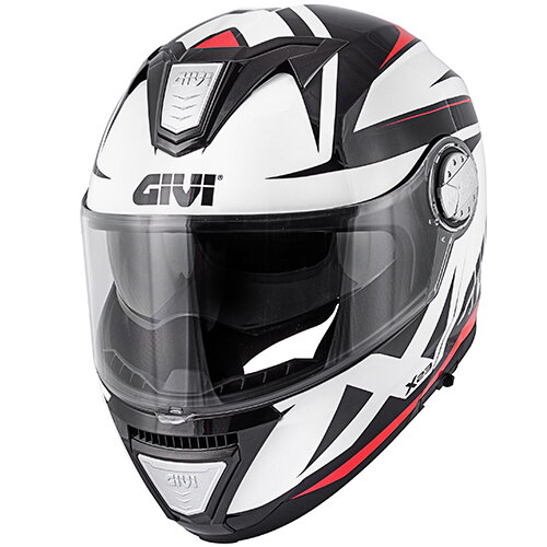 Prilba GIVI X.23 Sydney Pointed čierno bielo červená Prilba GIVI X.23 Sydney Pointed čierno bielo červená
