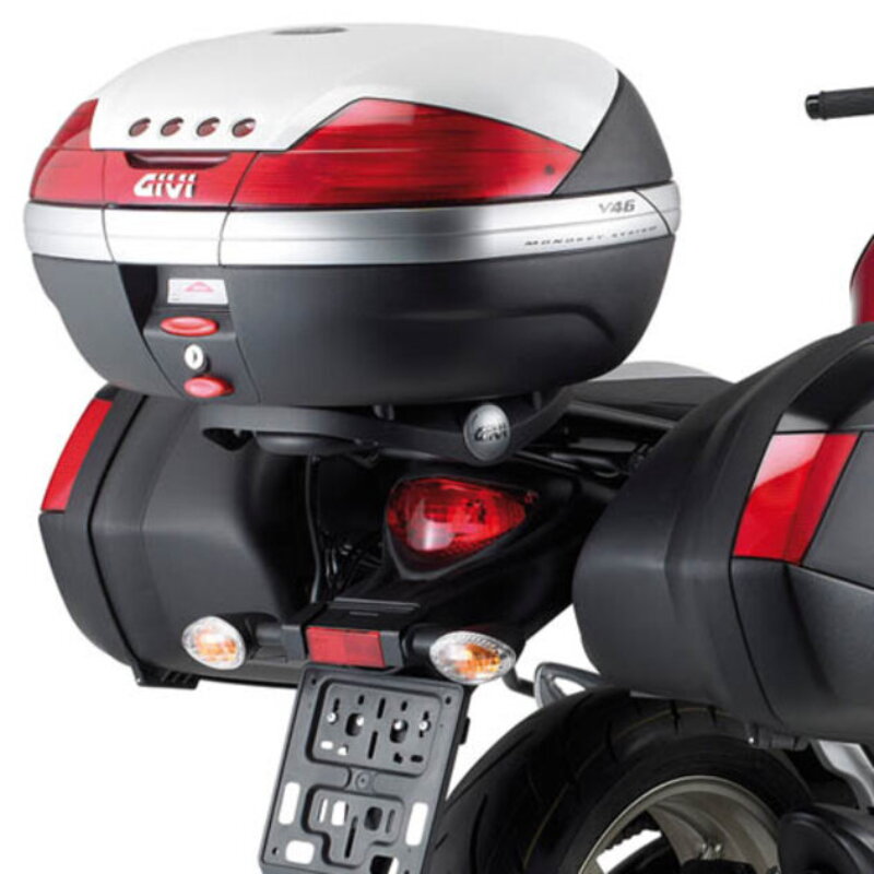 Nosič zadného kufra GIVI pre SUZUKI GLADIUS 650'09 SR121M Nosič zadného kufra GIVI pre SUZUKI GLADIUS 650'09 SR121M