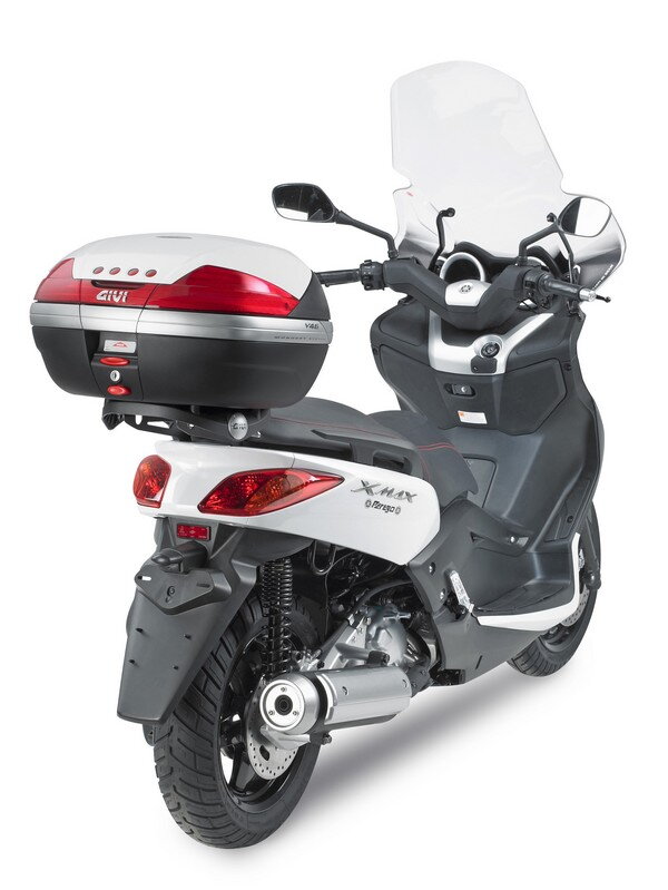 Nosič zadného kufra GIVI pre YAMAHA X-MAX, MBK SR370 Nosič zadného kufra GIVI pre YAMAHA X-MAX, MBK SR370