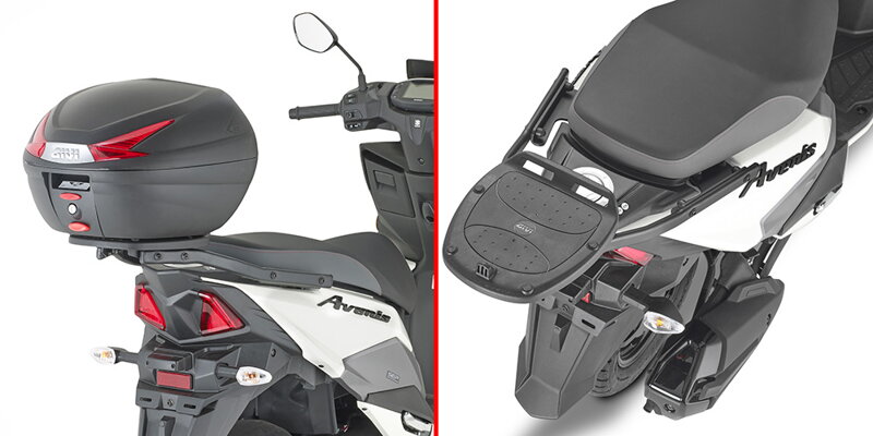 Nosič zadného kufra GIVI pre SUZUKI AVENIS 125 (23) SR3124 Nosič zadného kufra GIVI pre SUZUKI AVENIS 125 (23) SR3124