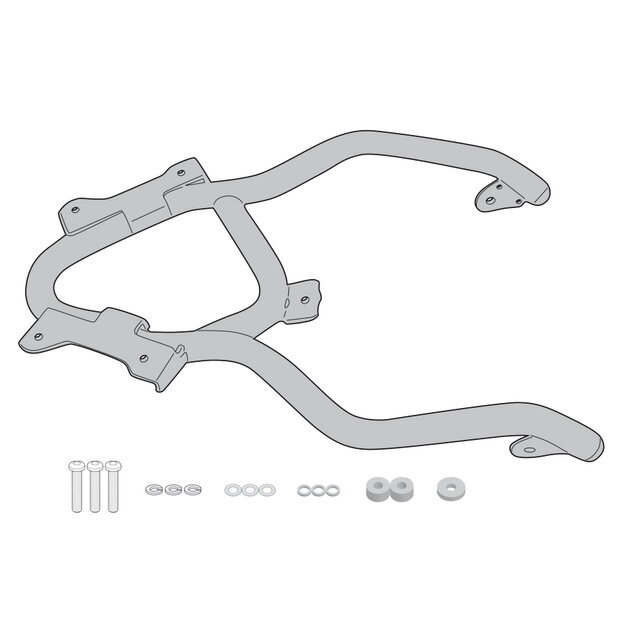 Nosič zadného kufra GIVI pre APRILIA TUAREG 660 (21-23) SR6710 Nosič zadného kufra GIVI pre APRILIA TUAREG 660 (21-23) SR6710