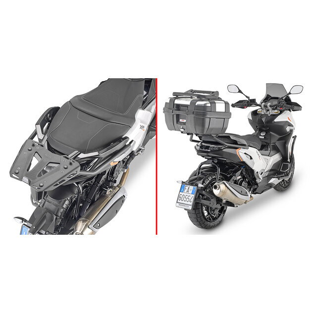 Nosič zadného kufra GIVI pre PEUGEOT XP 400 GT / XP 400 ALLURE (23) SR8102 Nosič zadného kufra GIVI pre PEUGEOT XP 400 GT / XP 400 ALLURE (23) SR8102