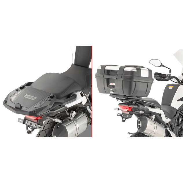 Nosič zadného kufra GIVI pre BENELLI TRK502 (21-23)/X (20-23) SR8711 Nosič zadného kufra GIVI pre BENELLI TRK502 (21-23)/X (20-23) SR8711