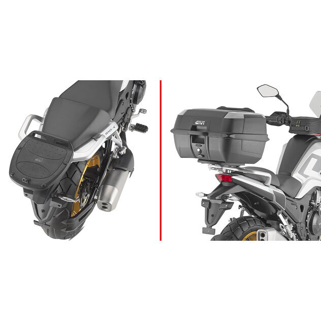 Nosič zadného kufra GIVI pre KOVE 510 X (24) SR9650 Nosič zadného kufra GIVI pre KOVE 510 X (24) SR9650