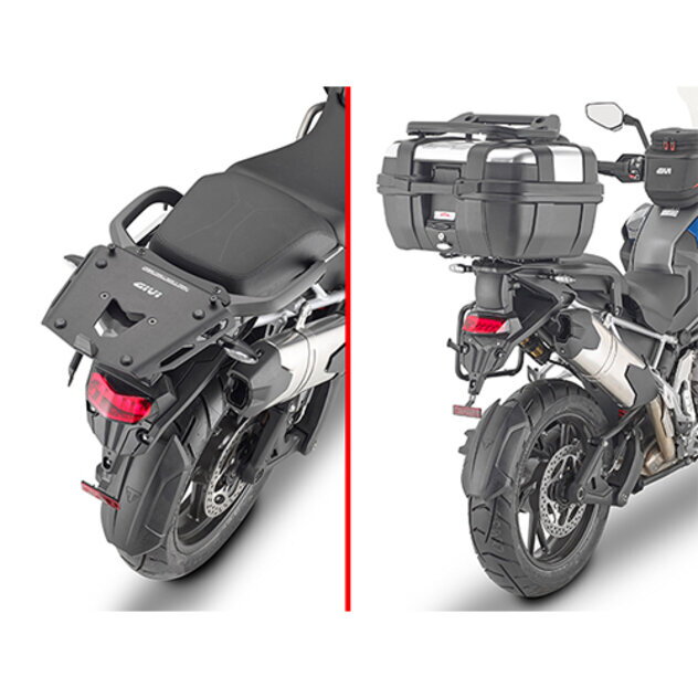 Nosič zadného kufra GIVI pre TRIUMPH TIGER 1200 GT/RALLY/EXPLORER (22-23) SRA6422 Nosič zadného kufra GIVI pre TRIUMPH TIGER 1200 GT/RALLY/EXPLORER (22-23) SRA6422