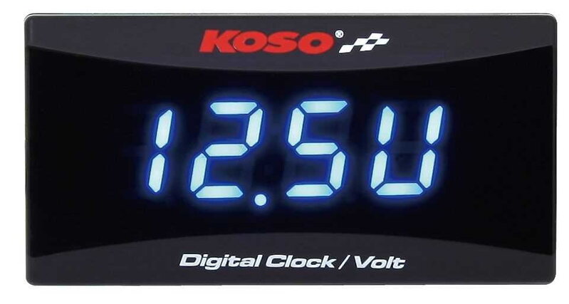 Hodinky a voltmeter KOSO Super Slim Hodinky a voltmeter KOSO Super Slim