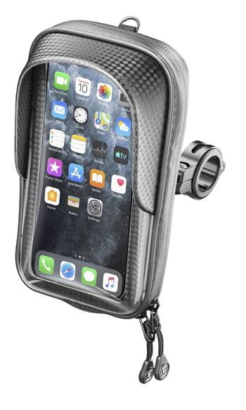 INTERPHONE Univerzálne vodeodolné puzdro na mobilné telefóny Master Pro, úchyt na riadítka, max. 6,7", čierne INTERPHONE Univerzálne vodeodolné puzdro na mobilné telefóny Master Pro, úchyt na riadítka, max. 6,7", čierne
