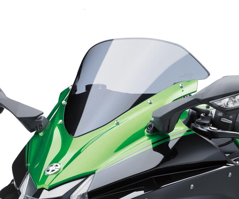 Plexi KAWASAKI znížené pre H2 SX dymové (18 - 22)