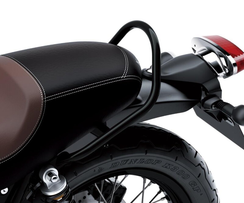 Zadné madlo KAWASAKI pre W800 čierne