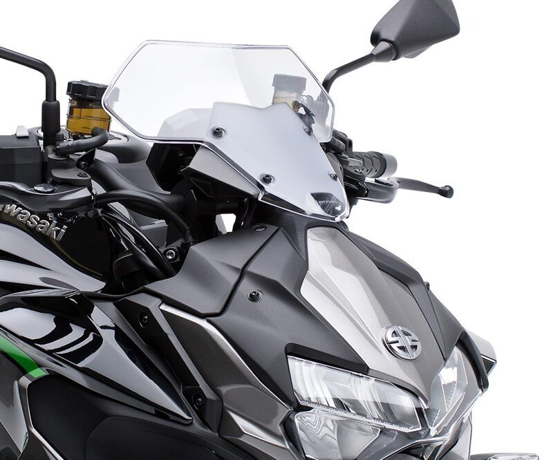 Plexi KAWASAKI zvýšené pre Z H2 číre