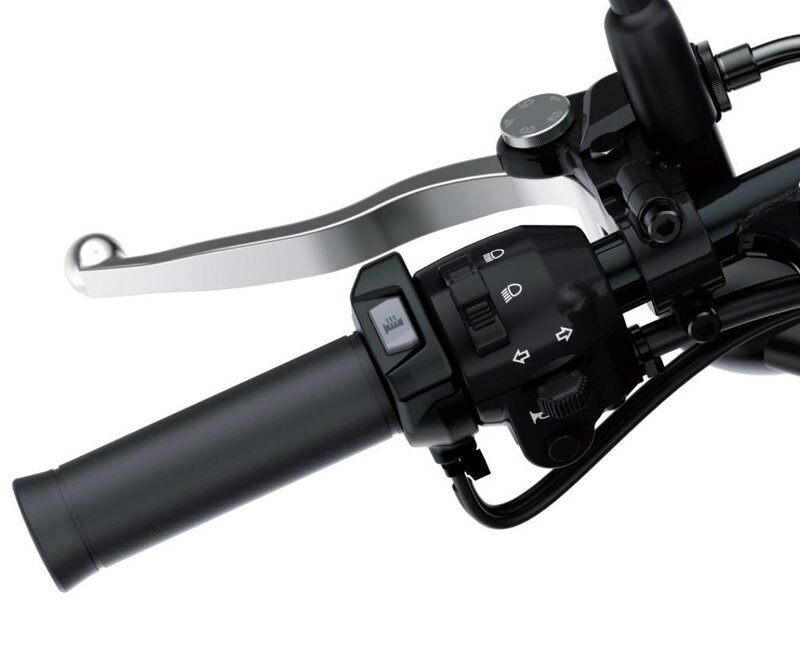 Rukoväte KAWASAKI vyhrievané pre W800