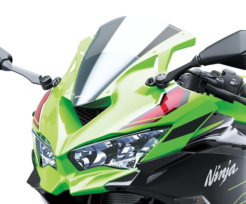 Plexi KAWASAKI štandardné pre Ninja ZX-4R, 4RR dymové