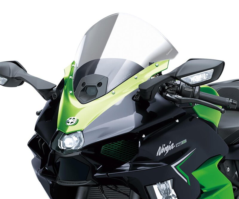 Plexi KAWASAKI pre Ninja H2 SX dymové (23 - )