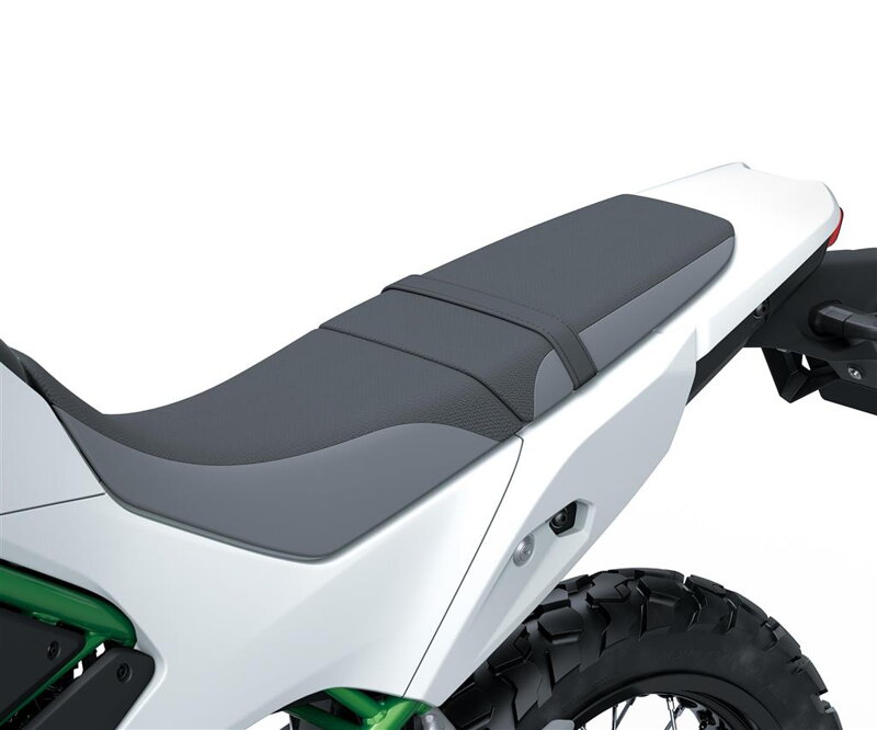 Ploché zadné rally sedadlo pre KAWASAKI KLE 500, SE