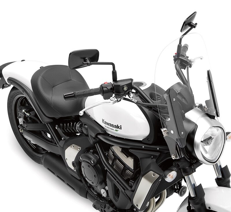 Plexi KAWASAKI stredné pre Vulcan S číre, rýchloupínacie (KQR™)