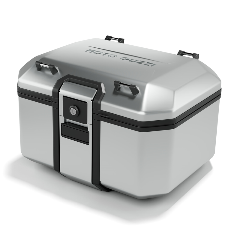 Zadný kufor MOTO GUZZI 48L pre V85 TT E5+ hliníkový