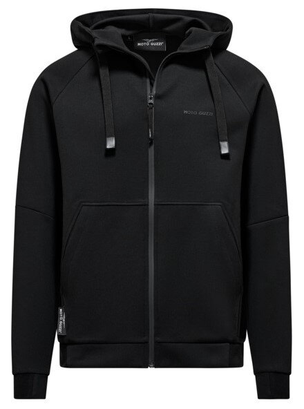 Mikina s kapucňou MOTO GUZZI Essential čierna