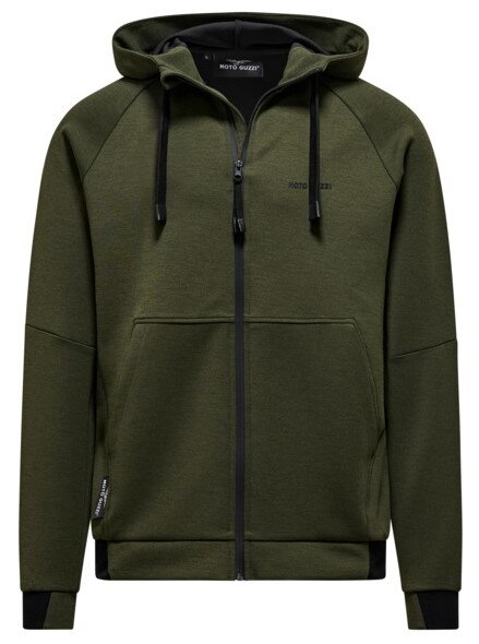 Mikina s kapucňou MOTO GUZZI Essential zelená