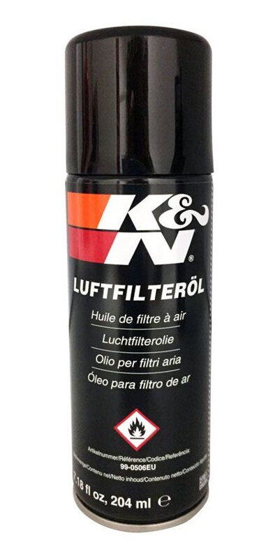 K&N olej na vzduchové filtre 204 ml