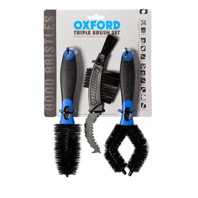 Sada kefiek OXFORD Triple Brush Set Sada kefiek OXFORD Triple Brush Set
