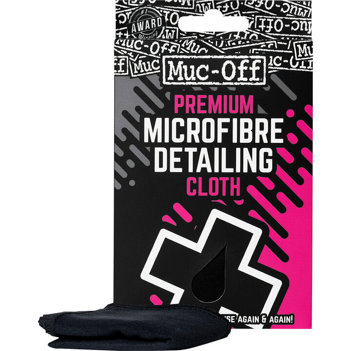 Muc-Off Premium Microfibre Helmet & Visor Cloth