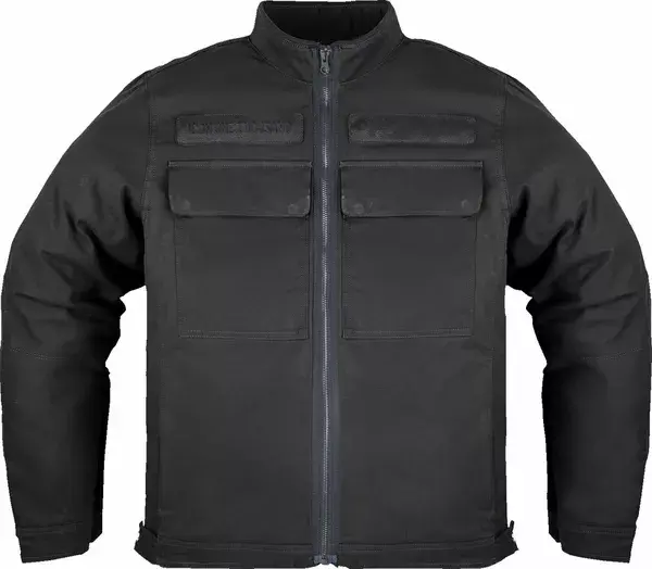 Bunda ICON Mototanker čierna Bunda ICON Mototanker čierna